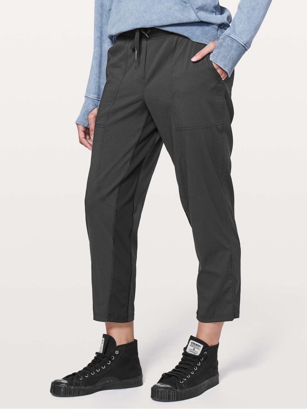 NWT Lululemon Dance Studio Crop OG Mid Rise 25" - Black - Size 6